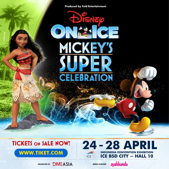 Saksikan Debut Moana di Disney on Ice – Mickey’s Super Celebration