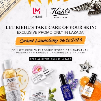 5 Fakta Menarik Grand Launching Online Flagship Store Kiehl’s di Lazada