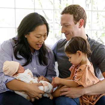Pesan Cinta Mark Zuckerberg untuk Anak Keduanya yang Baru Lahir